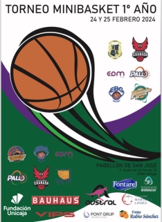 Cuadro de honor del Torneo EBG Málaga Minibasket de Primer Año 2024